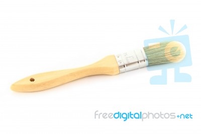 Wood Brush Stock Photo