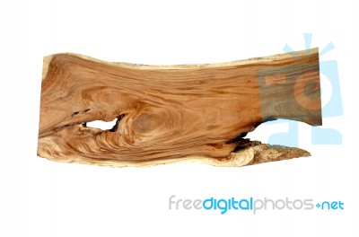 Wood Isolated Stock Photo