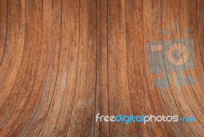 Wood Wall Curve Texture Background Stock Photo