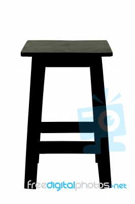 Wooden Chair Stock Photo