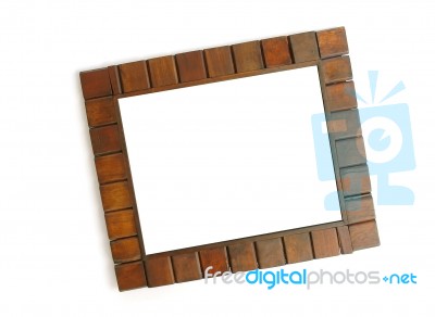 Wooden Frame Stock Photo