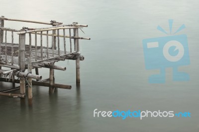 Wooden Pier Stock Photo