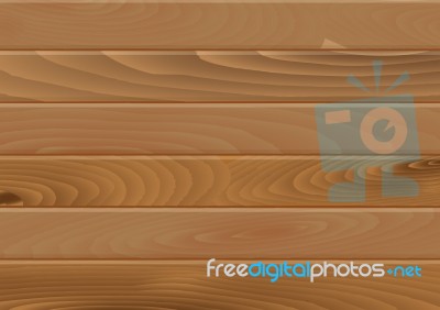 Wooden Planks Background -  Illustration Stock Image