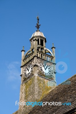 Wooden Tower In Moreton-in-marsh Stock Photo