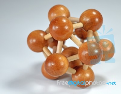 Wooden Toys Stock Photo