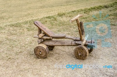 Wooden Toys Stock Photo