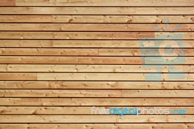 Wooden Wall Stock Photo