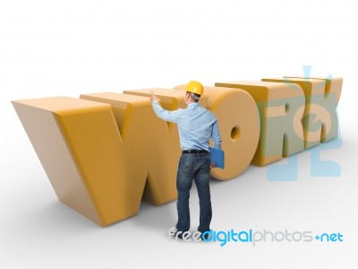 Work Stock Image