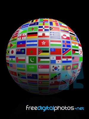 World Flag Stock Image