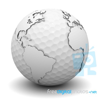 World Golf Stock Image