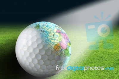 World Golf Stock Photo