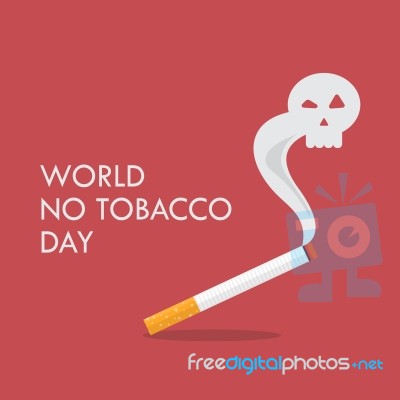 World No Tobacco Day Stock Image