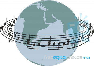 World Song Stock Image