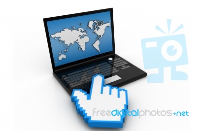 World Wide Internet Concept Stock Image