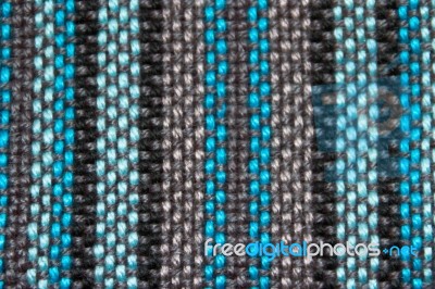 Woven Texture Background On Loom Stock Photo