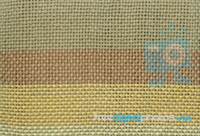 Woven Texture Background On Loom Stock Photo