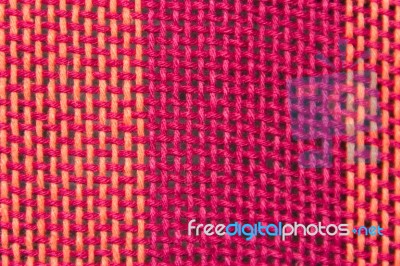 Woven Texture Background On Loom Stock Photo