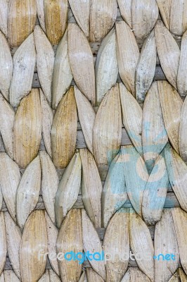 Woven Water Hyacinth Stock Photo