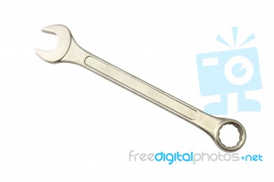 Wrench Clipping Part Stock Photo