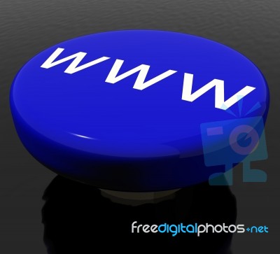 Www Button Stock Image