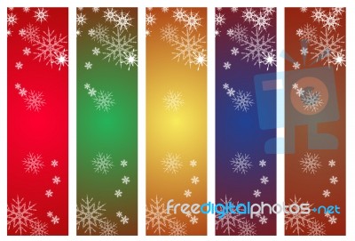 Xmas Banner Stock Image