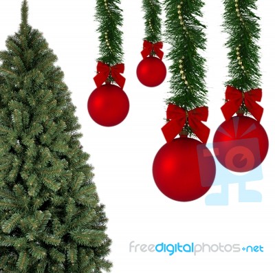 Xmas Stile Stock Photo