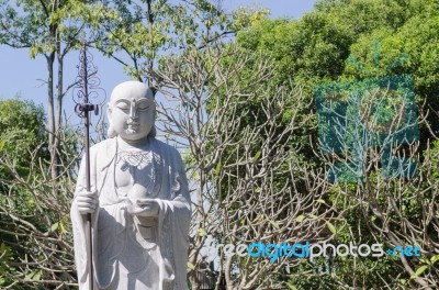 Xuanzang Buddha Chinese Priest Stock Photo