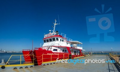 Yacht Parking In The Seaport Of Odessa, Ukraine Stock Photo