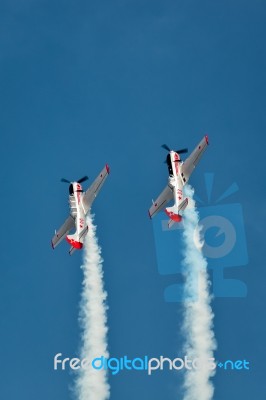 Yakovlev Yak-52/50 Stock Photo