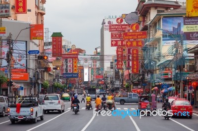 Yaowarat Road Stock Photo