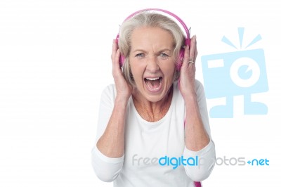 Yeah! That's Wonderful And Loud Song Stock Photo