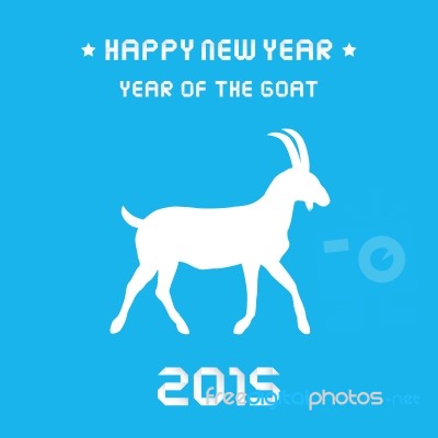 Year Of The Goat1 Stock Image