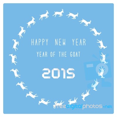 Year Of The Goat10 Stock Image