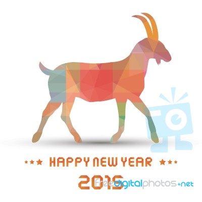 Year Of The Goat4 Stock Image