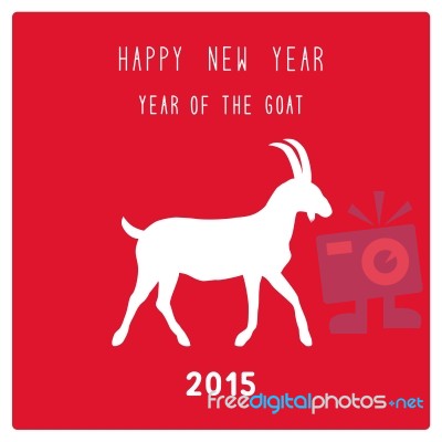 Year Of The Goat7 Stock Image