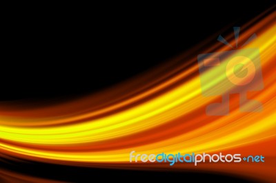 Yellow Abstract Background Stock Image