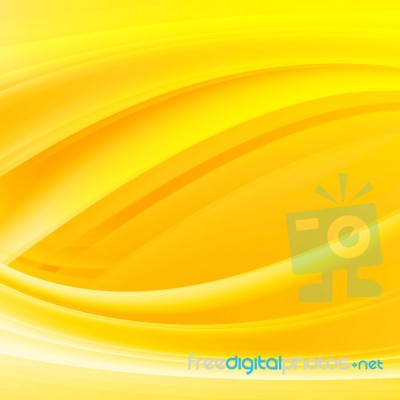 Yellow Abstract Background Stock Image