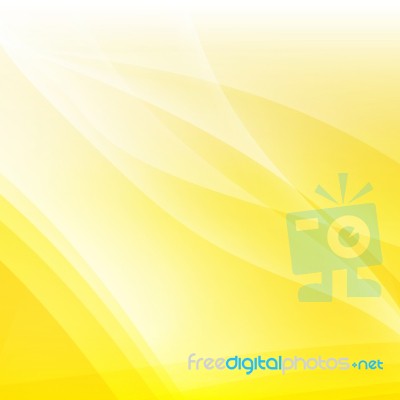 Yellow Abstract Background Design Stock Image