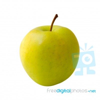 Yellow Apple Stock Photo