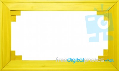 Yellow Frame Stock Photo