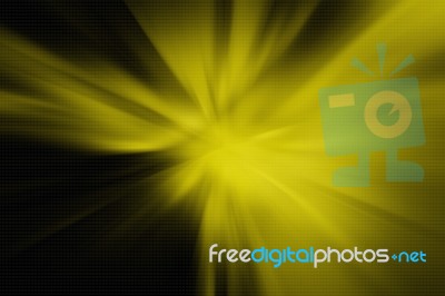 Yellow Futuristic Background Stock Image