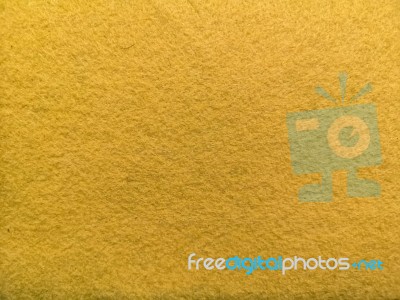 Yellow Microfiber Fabric Surface Texture Background Stock Photo