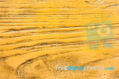 Yellow Painted Wood Background Stock Photo