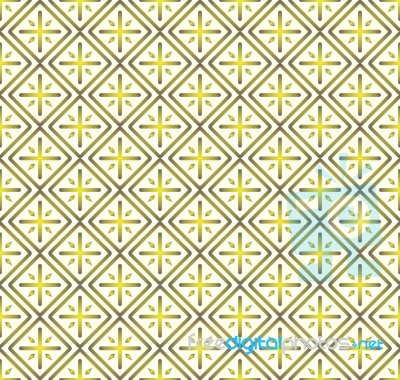 Yellow Plus Sign And Rectangle Seamless Pattern On Pastel Background Stock Image