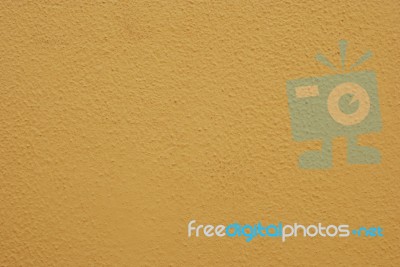 Yellow Wall Background Stock Photo