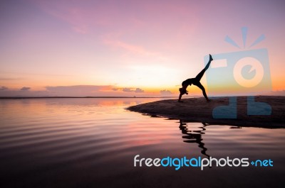 Yoga Stock Photo