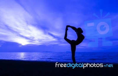 Yoga Stock Photo