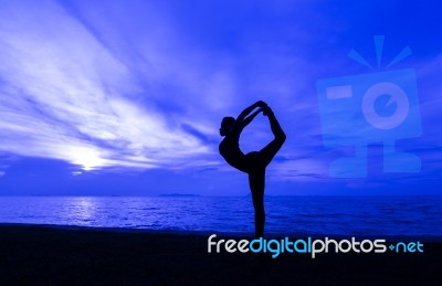 Yoga Stock Photo