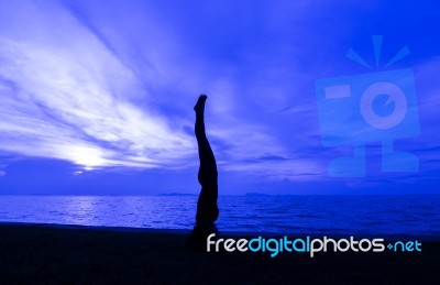 Yoga Stock Photo