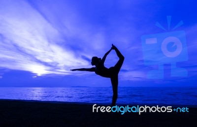 Yoga Stock Photo